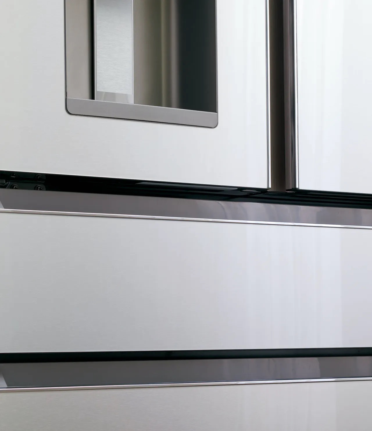 Modern Glass refrigerator finish
