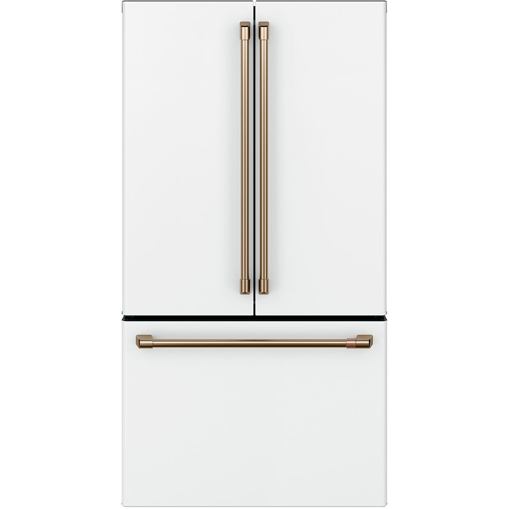 Réfrigérateur à profondeur de comptoir CaféMC homologué Energy Star® de 23,1 pi³ avec porte à deux battants